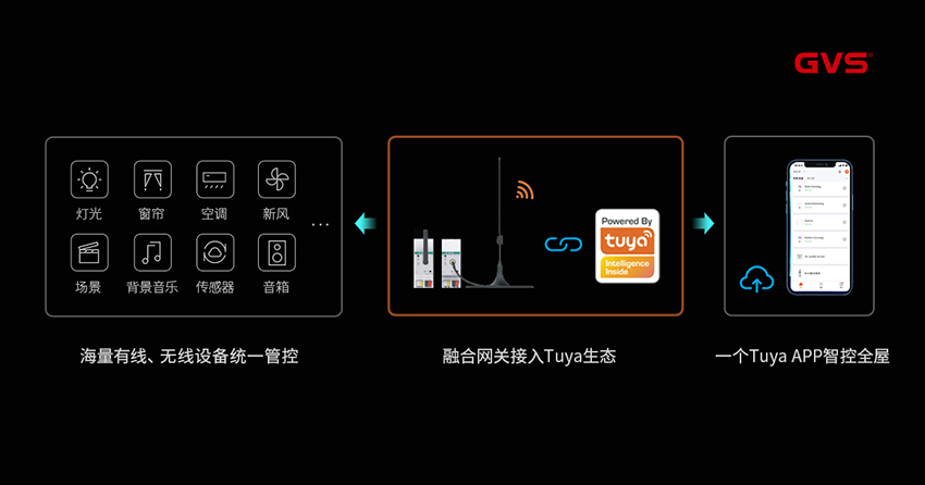 GVS M+O融合網關（Tuya）