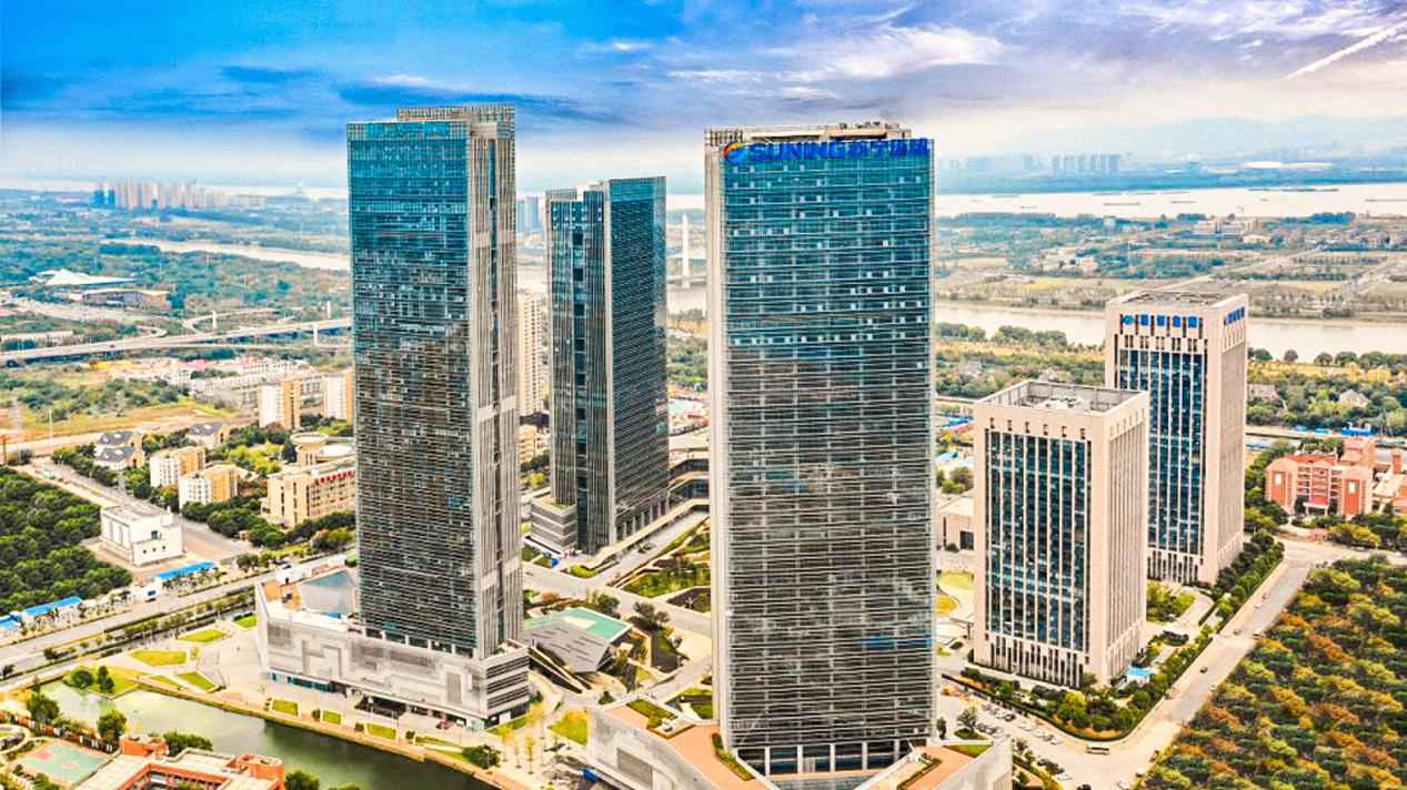 蘇寧環球新總部大樓智能照明